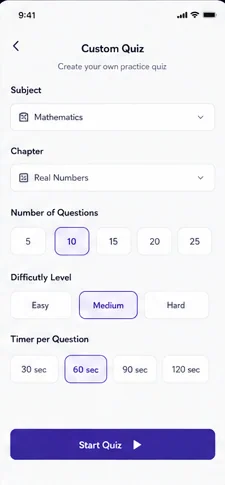 Custom Quiz Builder